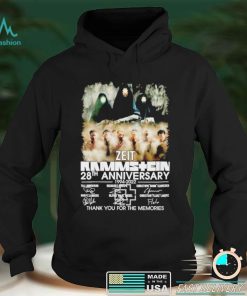 Zeit Rammstein 28th anniversary 1994 2022 thank you for the memories shirt