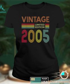 17 Year Old Gifts Vintage 2005 Limited Edition 17th Birthday T Shirt