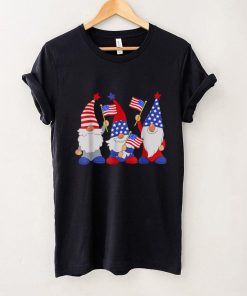4th Of July Funny Patriotic Gnomes Sunglasses American USA T Shirt