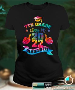 7th Grade Class Of 2022 Nailed It Shirt, Boy Girl Graduation T Shirt