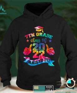 7th Grade Class Of 2022 Nailed It Shirt, Boy Girl Graduation T Shirt