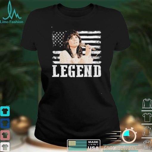 American Flag Linda Ronstadt Music Legend shirt