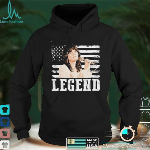 American Flag Linda Ronstadt Music Legend shirt