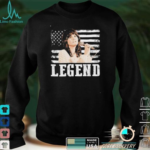 American Flag Linda Ronstadt Music Legend shirt