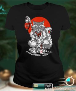 Anime Tengu Wolf Tee T Shirt