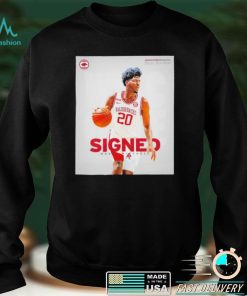 Arkansas Razorbacks Signed Makhi Mitchell poster shirt