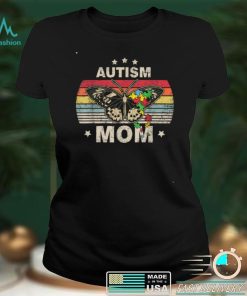 Autism Mom Proud Mom Awareness Month Mama Autistic Vintage T Shirt