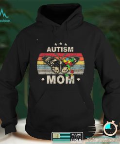 Autism Mom Proud Mom Awareness Month Mama Autistic Vintage T Shirt