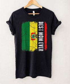 Best Bolivian Mom Ever Bolivia Flag Mother’s Day T Shirt tee