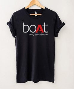 Boat plug into nirvana shirt