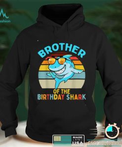 Brother of the Shark Birthday Matching Family T Shirt