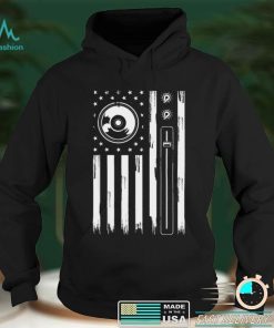Cool Music Producer For Men Women American Flag Patriotic DJ T Shirt