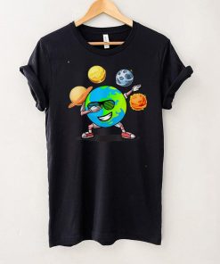 Dabbing Dance Earth Shirt Funny Earth Day 2022 Kids Boy Girl T Shirt