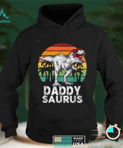 Daddysaurus Funny T Rex Dinosaur Dad saurus Family Matching T Shirt