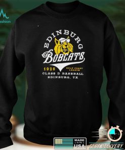 Edinburg Bobcats class D baseball edinburg shirt