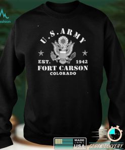 Fort Carson Colorado US Army Base T Shirt