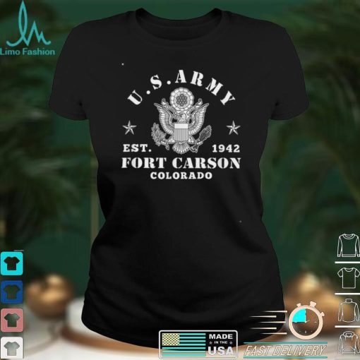 Fort Carson Colorado US Army Base T Shirt