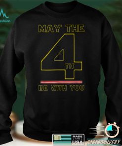 Funny 4th Birthday Be With You T Shirt