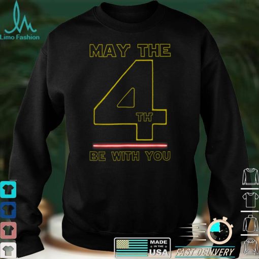 Funny 4th Birthday Be With You T Shirt