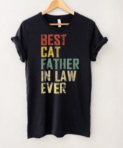 Funny Father Day Best Cat Brother In Law Ever Vintage T Shirt sweater shirt