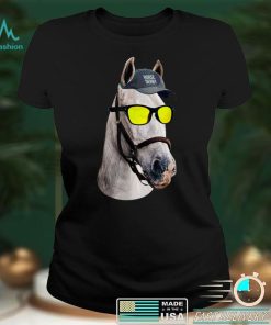 Funny Horse Racing Vintage Horse Portrait KY Derby Horse T Shirt