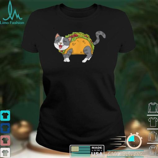 Funny Taco Cat Mexican Food men woman kids youth T Shirt