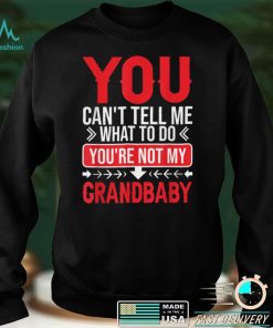 Funny You Can’t Tell Me What To Do You are Not My Grandbaby T Shirt, sweater