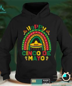Happy Cinco De Mayo 5 de Mayo Mexico Rainbow T Shirt tee