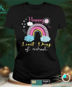 Happy Last Day Of School Teacher Student Graduation Rainbow T Shirt, sweater