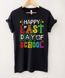 Happy Last Day of School T Shirt Students and Teachers Gift T Shirt2 tee