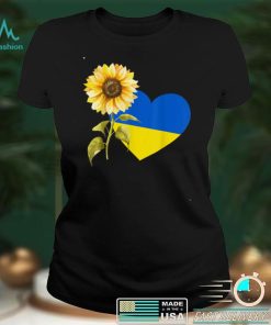 I Stand With Ukraine Sun flower Support Ukraine Ukrainian T Shirt