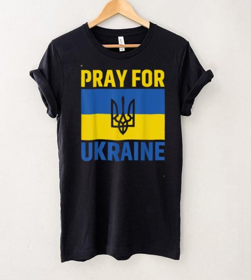 I Support Ukraine Stand With Ukraine Ukrainian Flag T Shirt