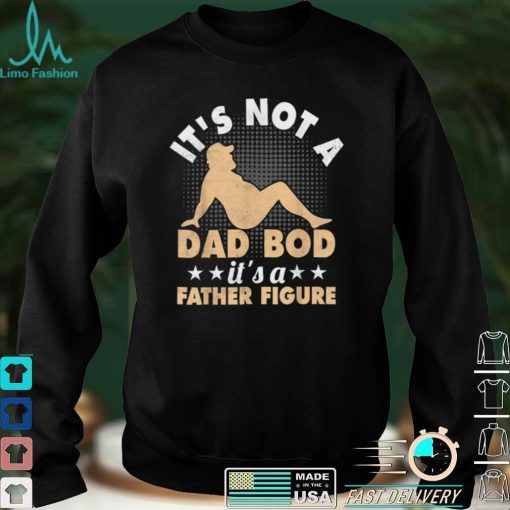 IT’S NOT A DAD BOD, IT’S A FATHER FIGURE Funny Fathers T Shirt