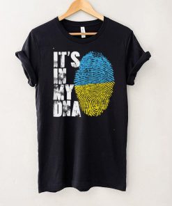 It's In My DNA Ukrainian Ukraine Flag tee T Shirt