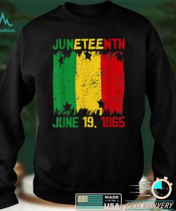 Juneteenth June 19th 1865 Celebration African Freedom Day T Shirt