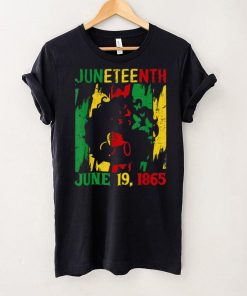 Juneteenth June 19th 1865 Celebration Afro Women Freedom Day T Shirt