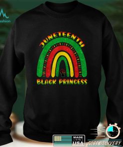 Juneteenth Princess Black African American Cute Women Girls T Shirt tee