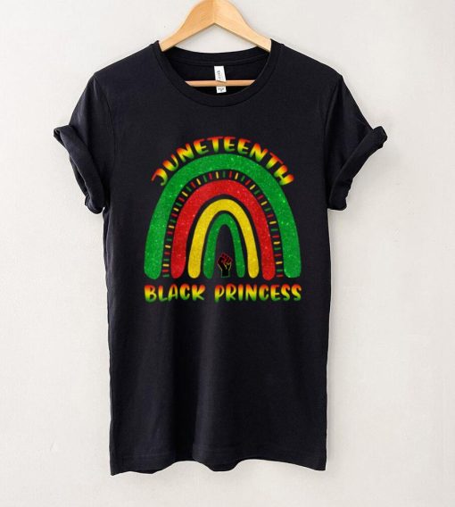 Juneteenth Princess Black African American Cute Women Girls T Shirt tee