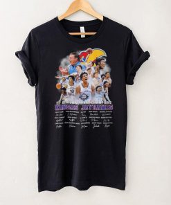 Kansas Jayhawks Final Four March Madness Shirt, Kansas Jayhawks Signature NCAA2022 Final Four Shirt,Ku Final 4 Shirt Hoodie Sweatshirt Vneck