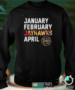 Kansas Jayhawks March Madness2022 NCAA Men’s Basketball Graphic Unisex T Shirt