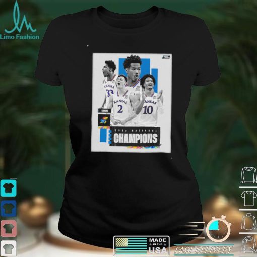 Kansas Jayhawks National Champions 2022 NCAA Divison KU Shirt