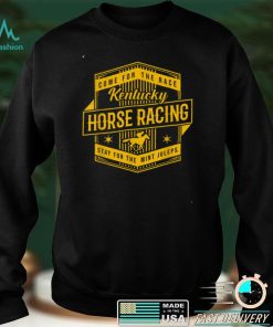 Kentucky Horse Racing Vintage KY Derby Horse Jockey Costume T Shirt