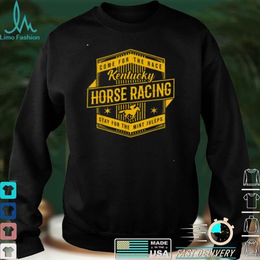 Kentucky Horse Racing Vintage KY Derby Horse Jockey Costume T Shirt