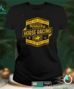 Kentucky Horse Racing Vintage KY Derby Horse Jockey Costume T Shirt