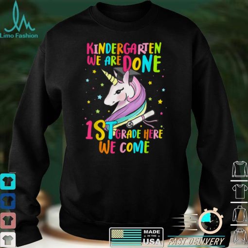 Kindergarten Graduation Magical Unicorn Gift T Shirt