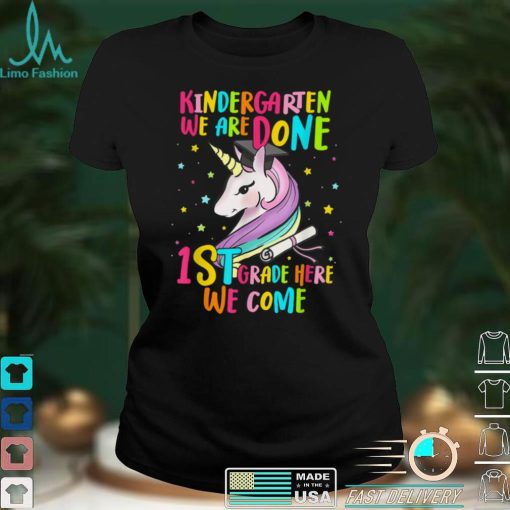 Kindergarten Graduation Magical Unicorn Gift T Shirt