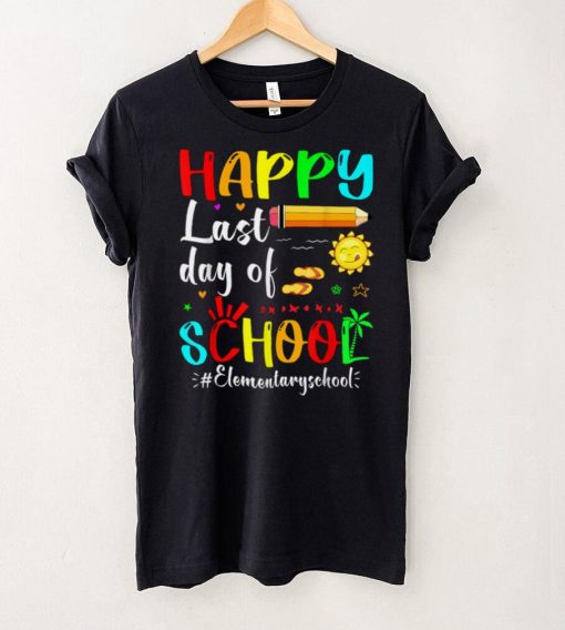 Last Day Of Elementary School Summer Graduation Teacher T Shirt tee