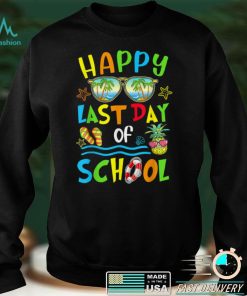 Last Day Of School Tie Dye Students Teacher Off Duty Summer T Shirt