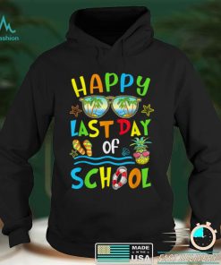 Last Day Of School Tie Dye Students Teacher Off Duty Summer T Shirt