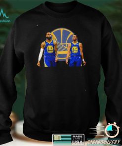 LeBron James Play With Steph Curry Golden State Warriors T Shirt